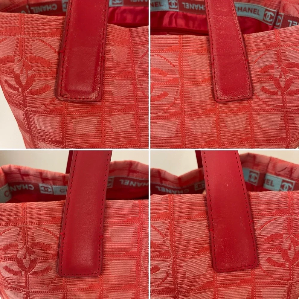 Authentic Chanel New Travel Line Tote PM Vintage from Japan